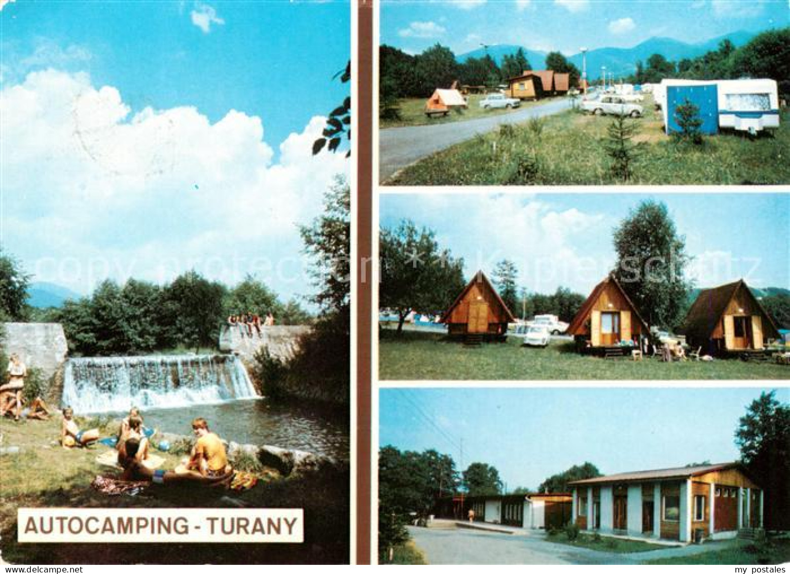 73858412 Turany Slovakia Autocamping Bungalows Wasserfall  - Slovaquie