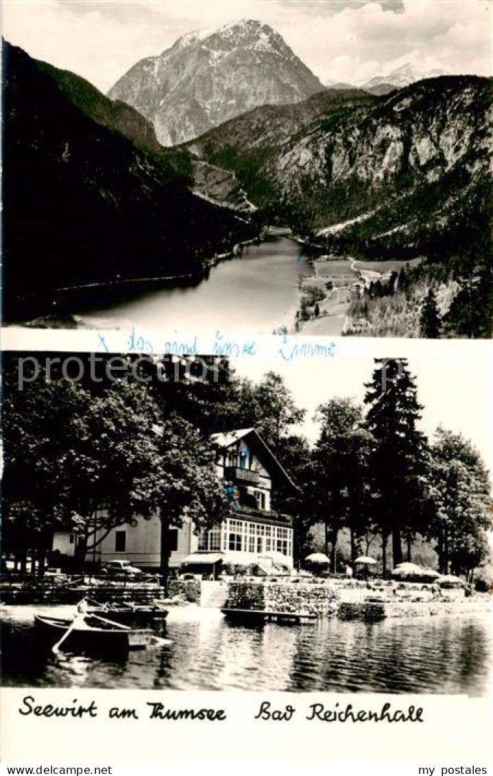 73858405 Bad Reichenhall Seewirt Am Thumsee Alpenpanorama Bad Reichenhall - Bad Reichenhall