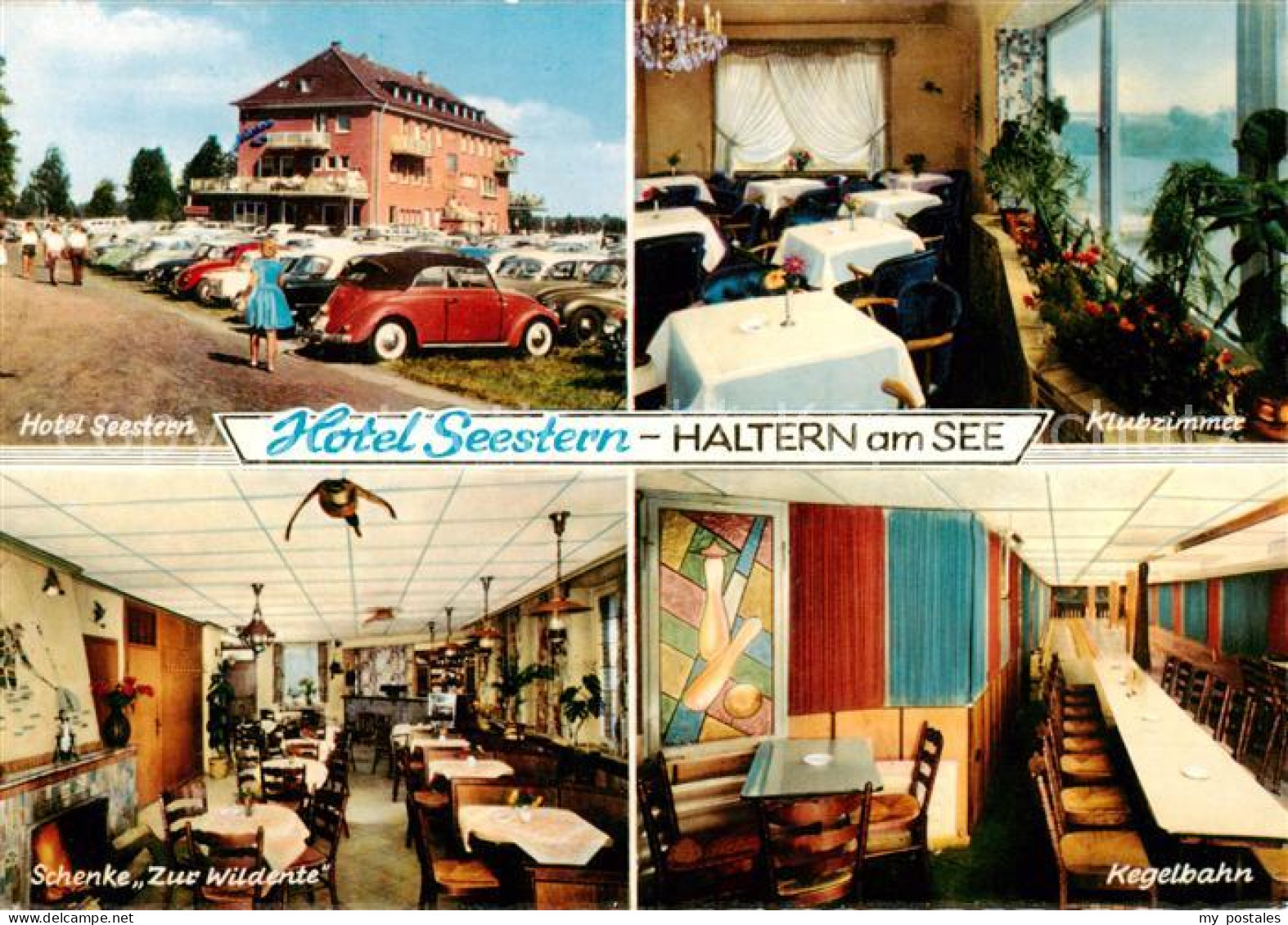 73858372 Haltern See Hotel Seestern Restaurant Klubzimmer Schenke Kegelbahn Halt - Haltern