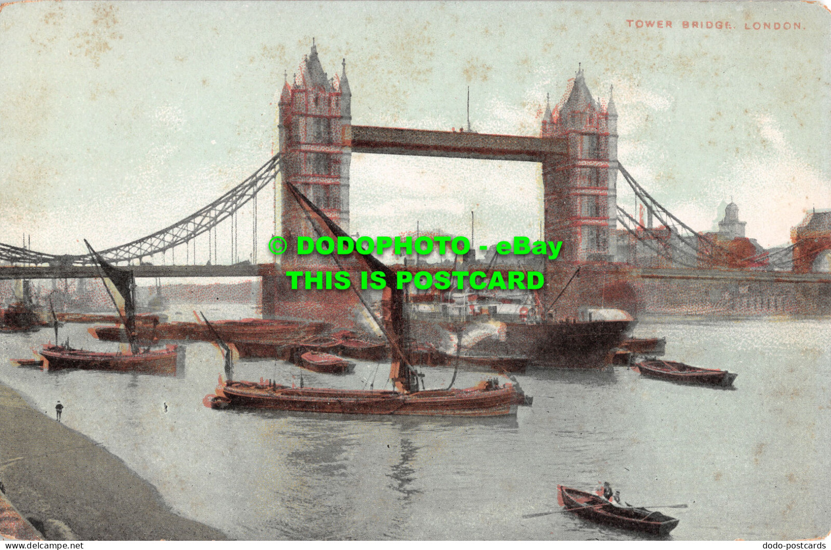 R510235 London. Tower Bridge. Postcard - Sonstige & Ohne Zuordnung