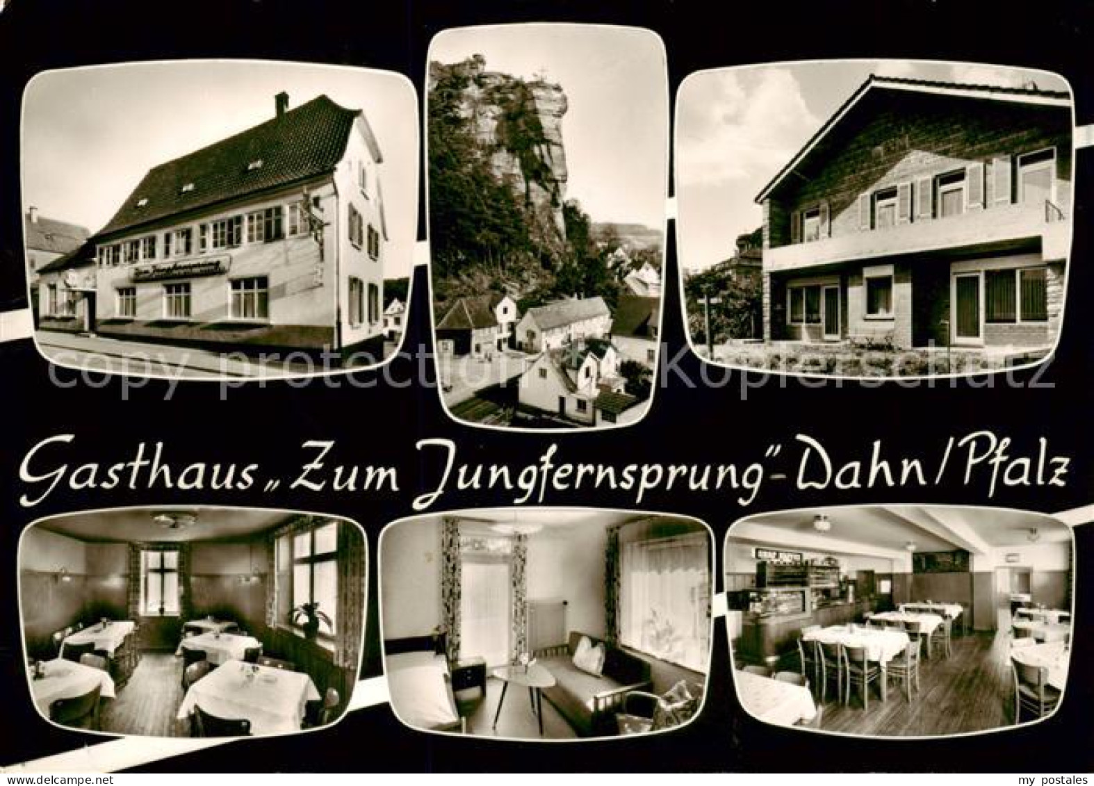 73858351 Dahn Gasthaus Zum Jungfernsprung Restaurant Felsen Dahn - Dahn