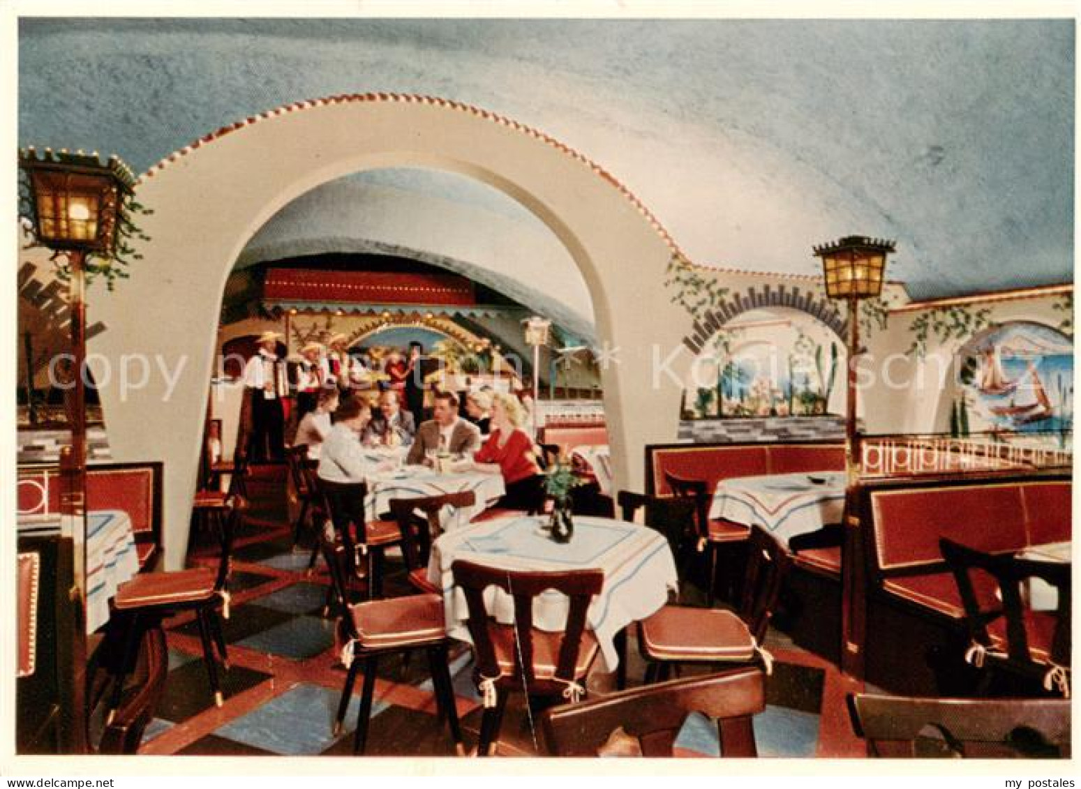 73858338 Koeln  Rhein Drachenburg-Keller Restaurant  - Koeln