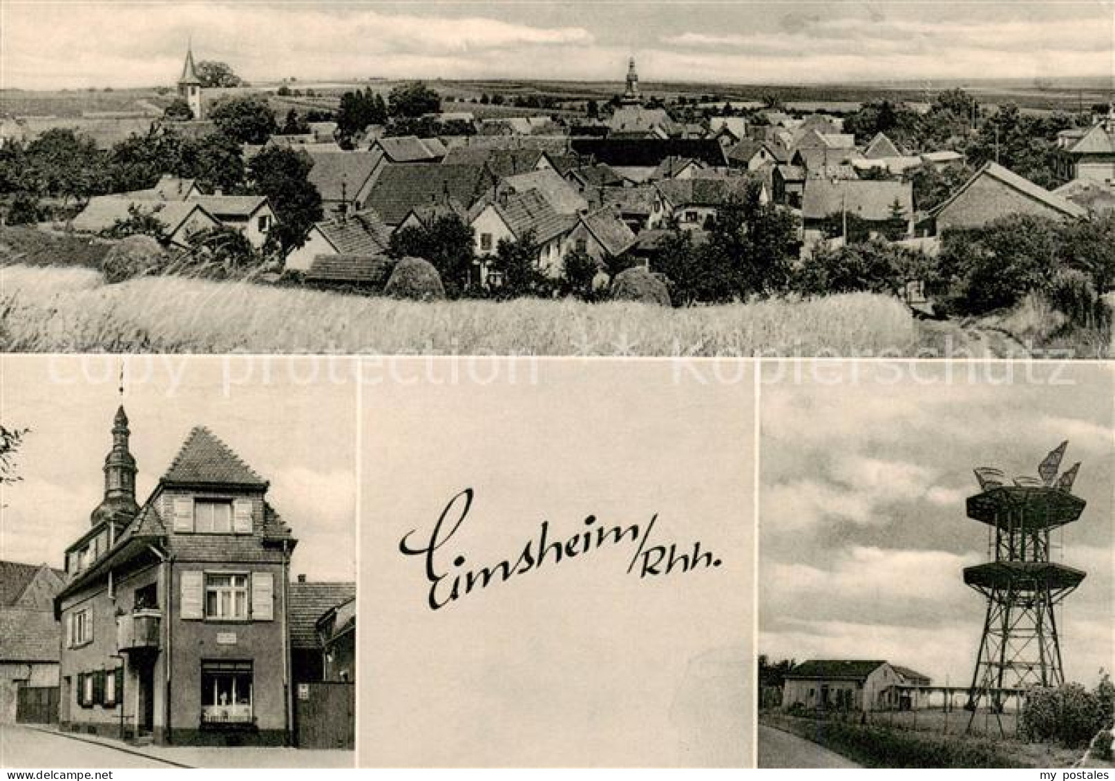 73858330 Eimsheim Panorama Ladengeschaeft Sender  Eimsheim - Altri & Non Classificati