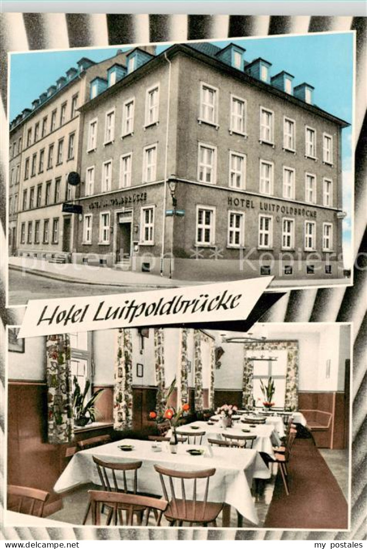 73858254 Wuerzburg Hotel Luitpoldbruecke Restaurant Wuerzburg - Wuerzburg