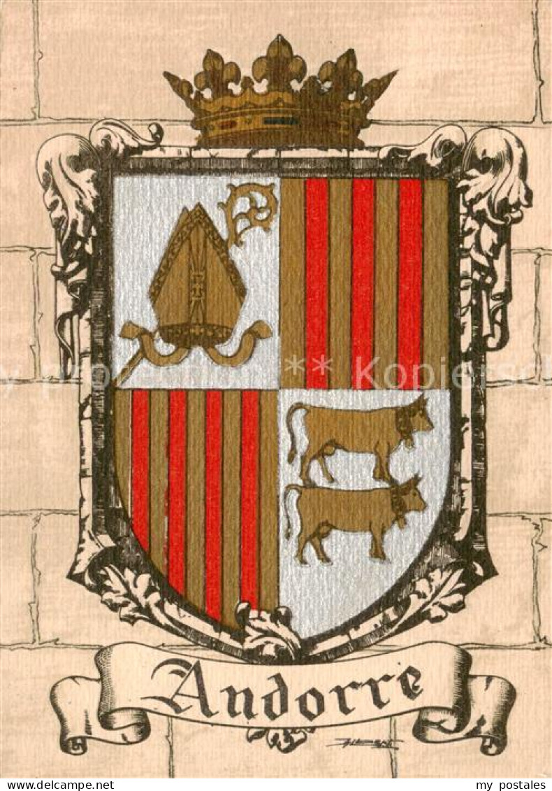 73858199 Andorre Andorra Wappen  - Andorre