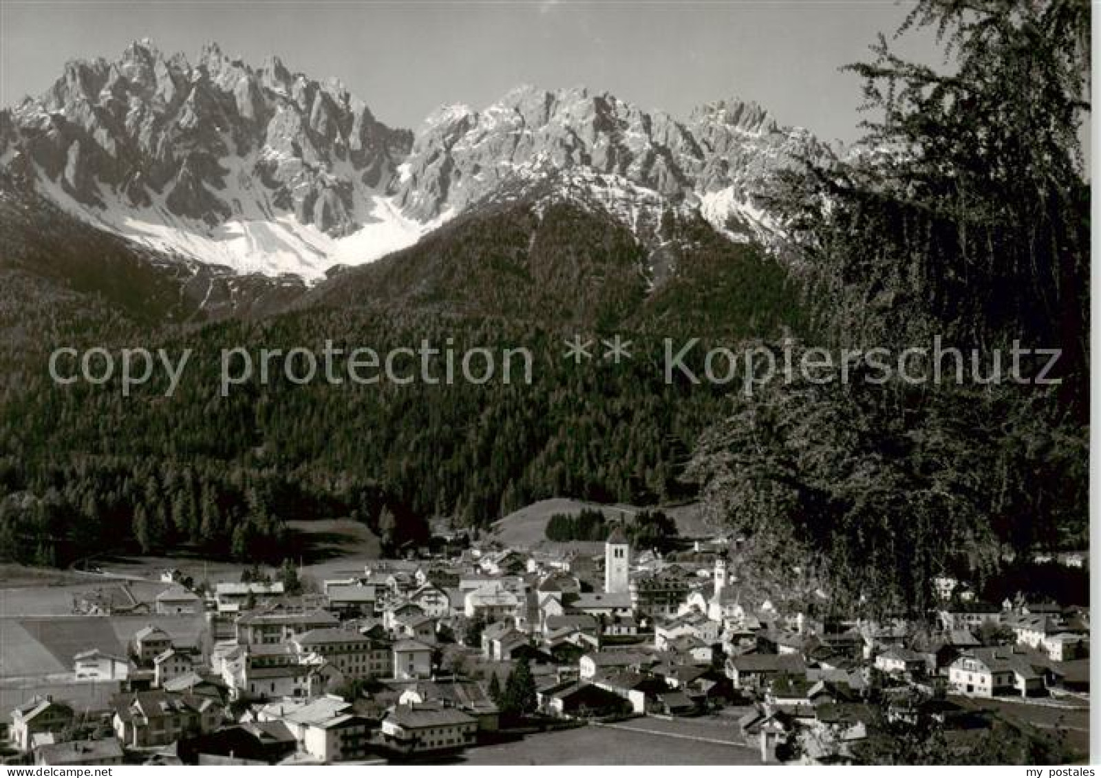 73858198 San Candido Innichen Panorama E Cime Del Baranci Dolomiten  - Autres & Non Classés