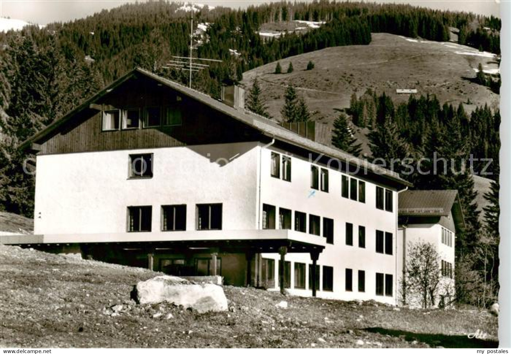 73858170 Unterjoch Bad Hindelang Bayerisches Versehrten Sportheim  - Hindelang