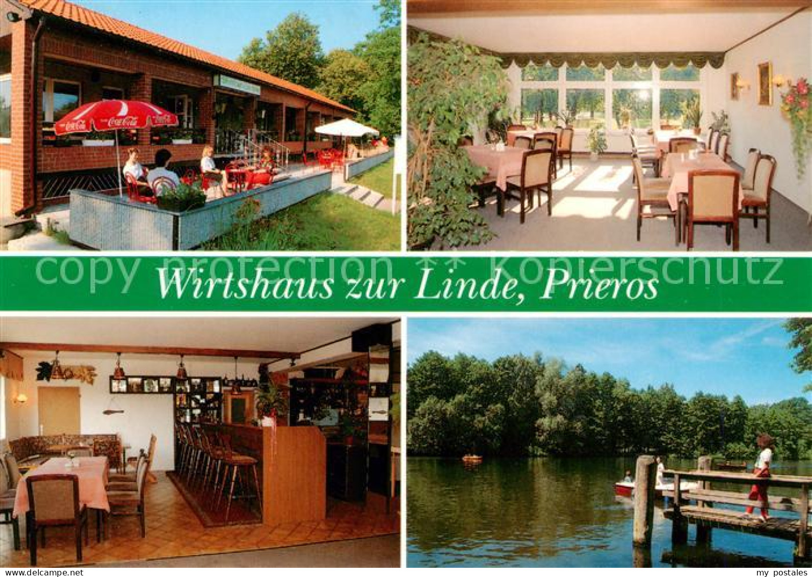 73858136 Prieros Wirtshaus Zur Linde Gastraeume Bar Gondelteich Prieros - Autres & Non Classés
