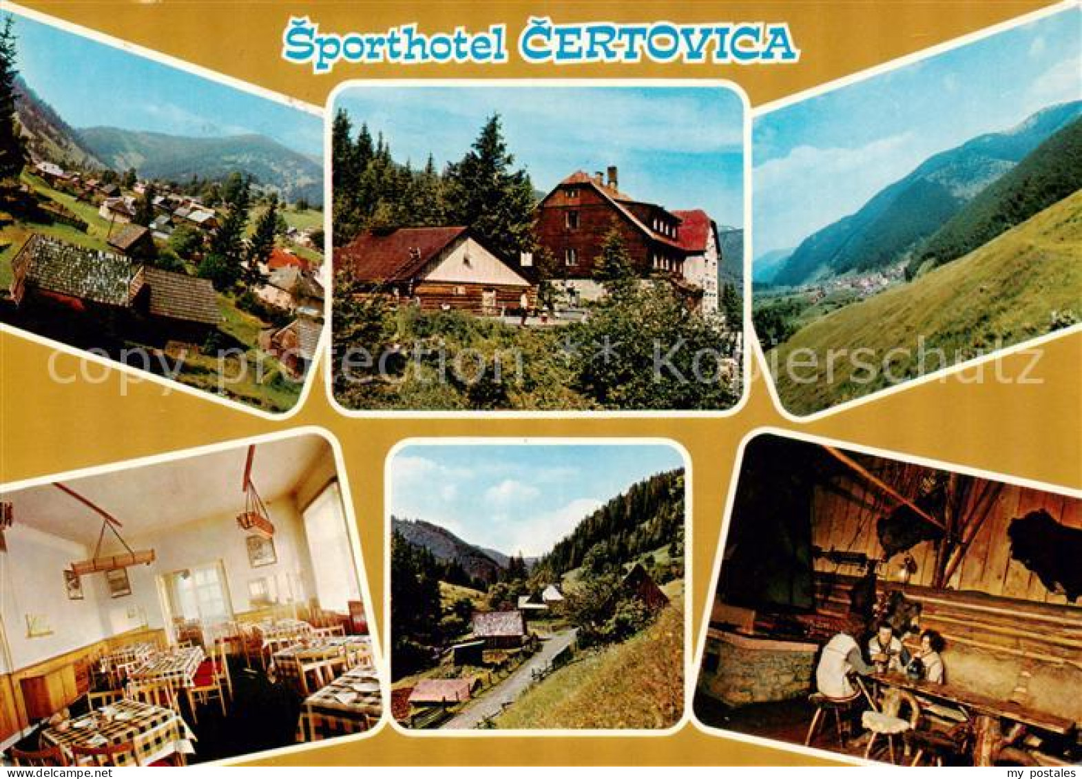 73858111 Nizke Tatry Slovakia Sporthotel Certovica Gastraum Panorama  - Slowakei