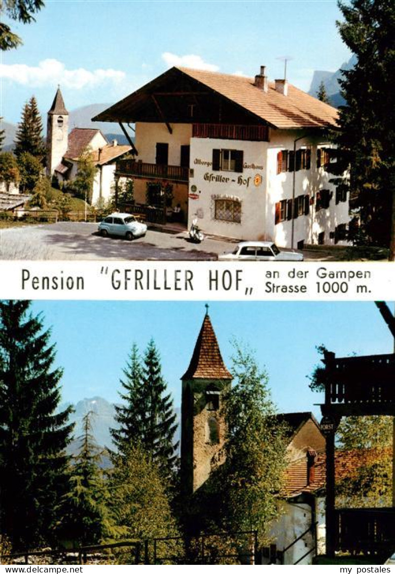 73858062 Lana Meran Pension Gfriller Hof An Der Gampen Strasse Kirche Lana Meran - Autres & Non Classés