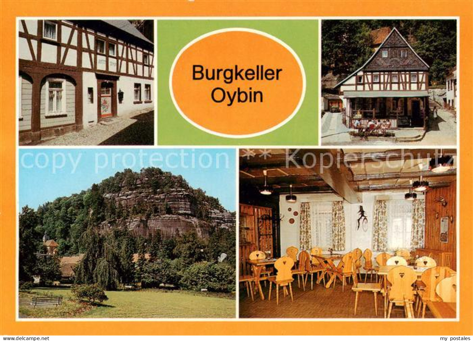 73858035 Oybin HO Kommissionsgaststaette Burgkeller Gaststube Berg Oybin Oybin - Oybin