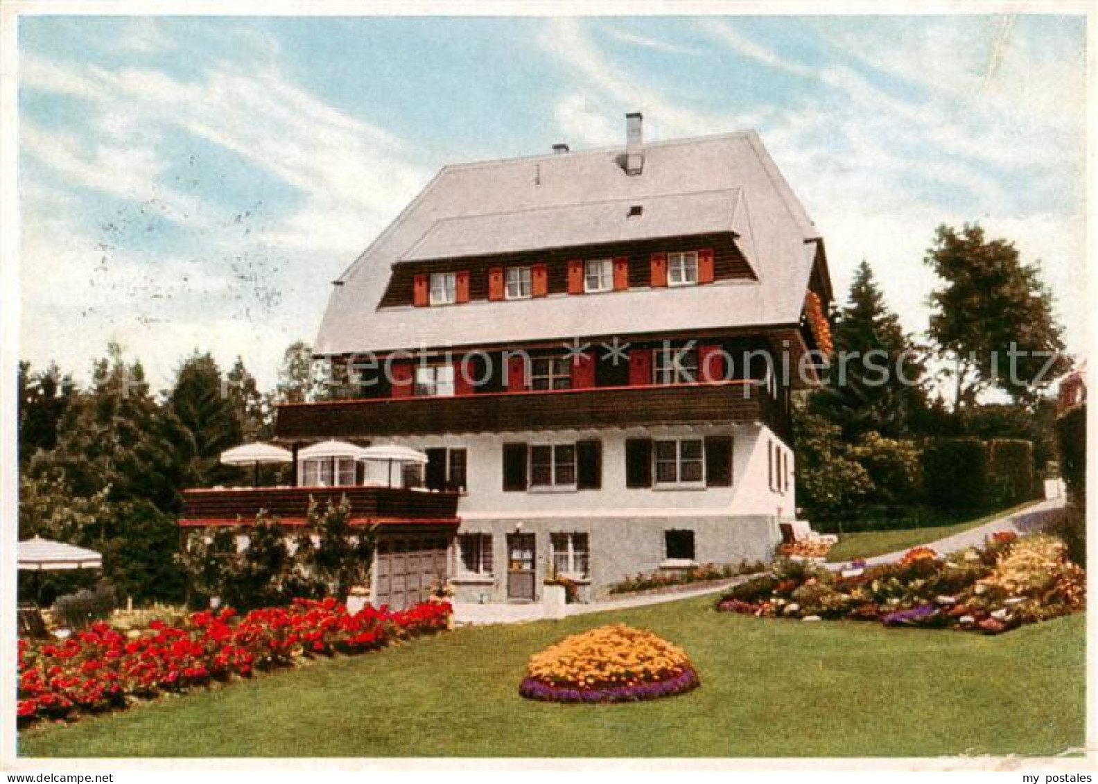 73857956 Hinterzarten Pension Bergfried Im Schwarzwald Garten Hinterzarten - Hinterzarten