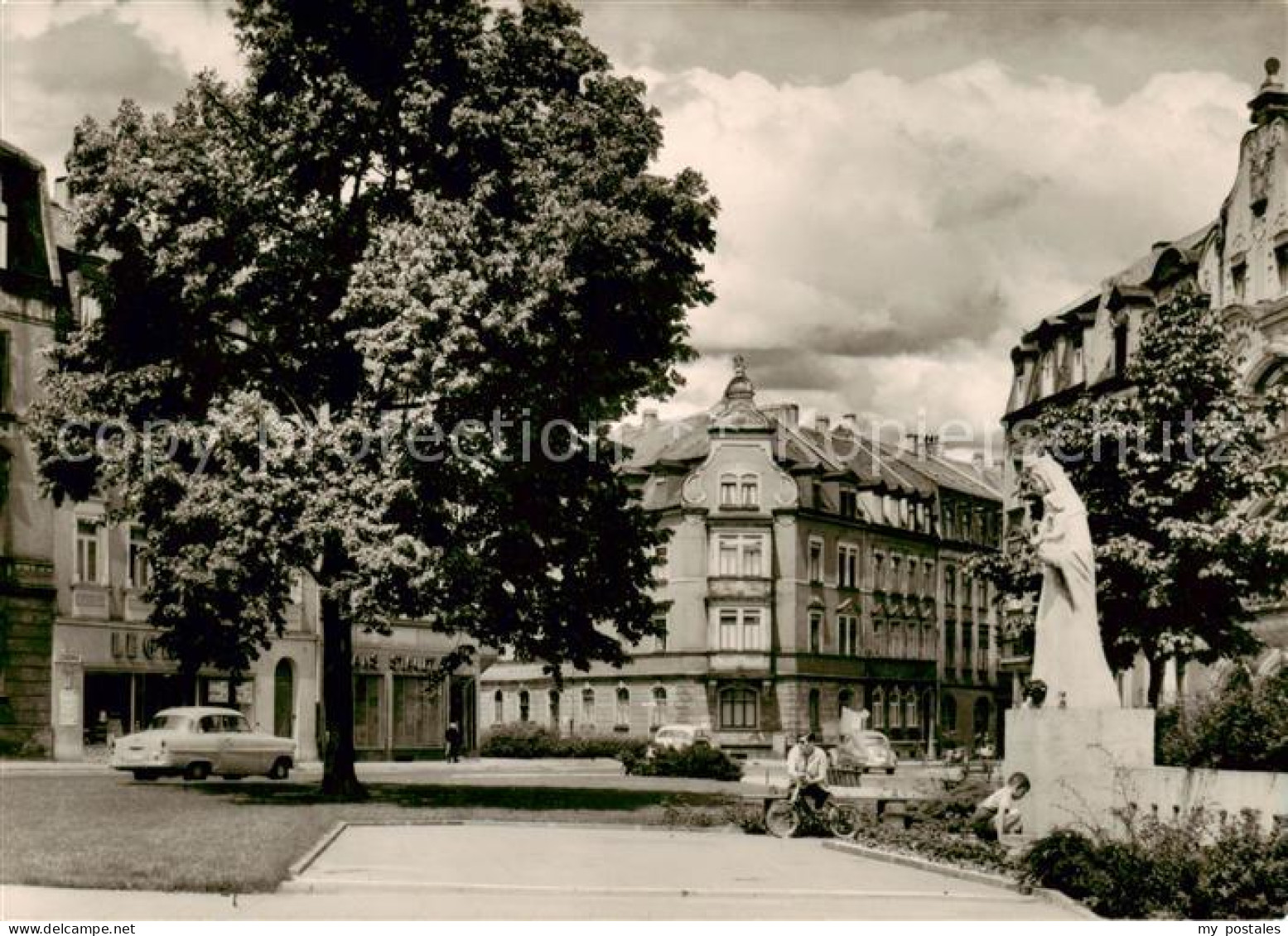 73857948 Bamberg Marienplatz Heiligenfigur Bamberg - Bamberg