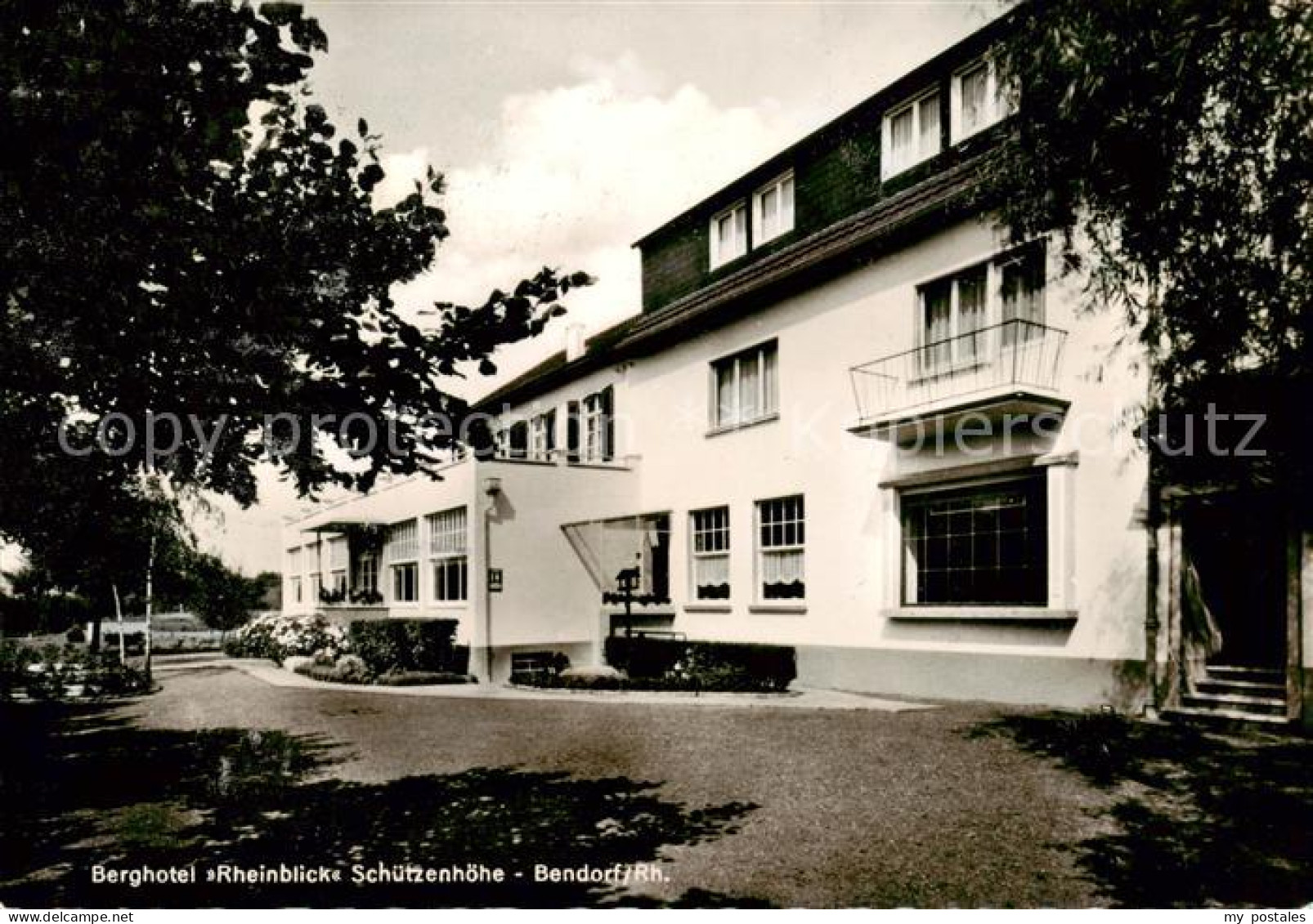 73857926 Bendorf Rhein Berghotel Rheinblick Schuetzenhoehe Bendorf Rhein - Altri & Non Classificati