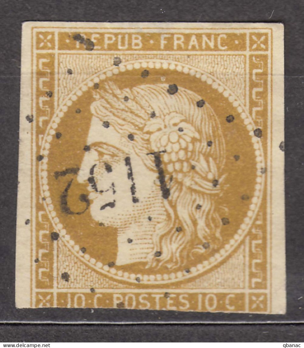 France 1850 Ceres Yvert#1 Used - 1849-1850 Cérès