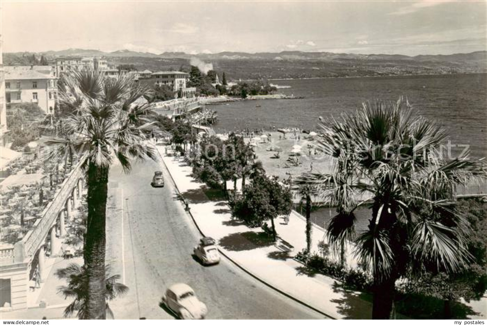 73857854 Opatija Abbazia Uferstrasse Panorama  - Croatia