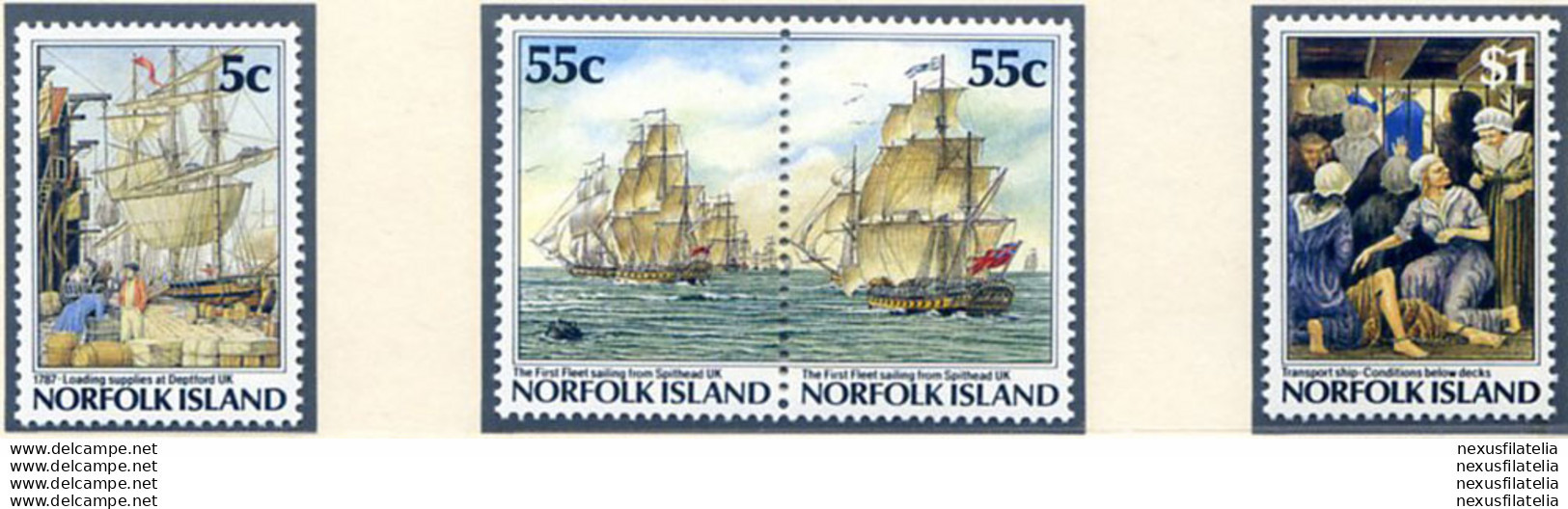 Velieri 1987. - Isola Norfolk