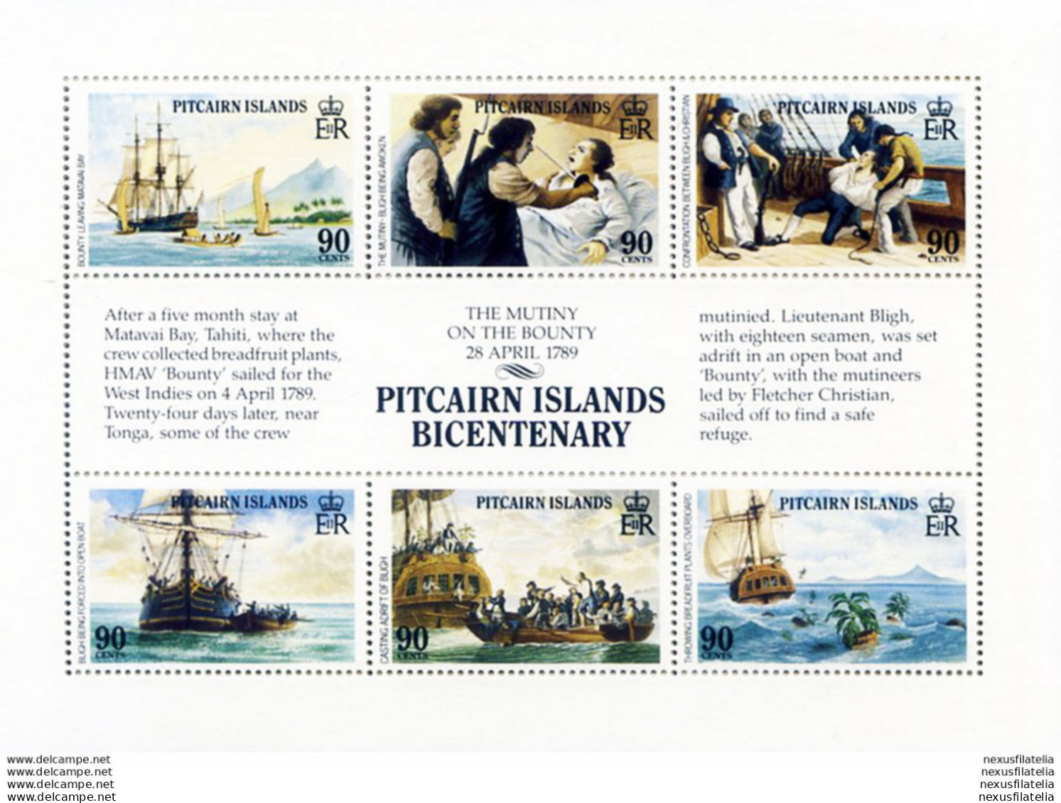 Bounty 1989. - Islas De Pitcairn