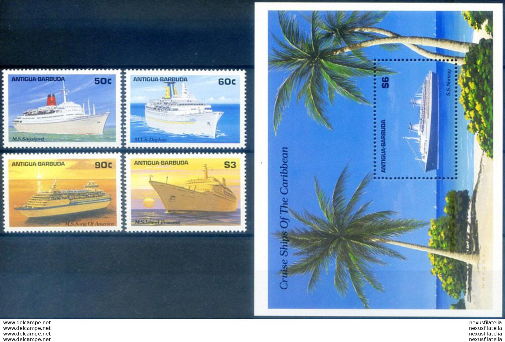 Navi 1989. - Antigua Et Barbuda (1981-...)