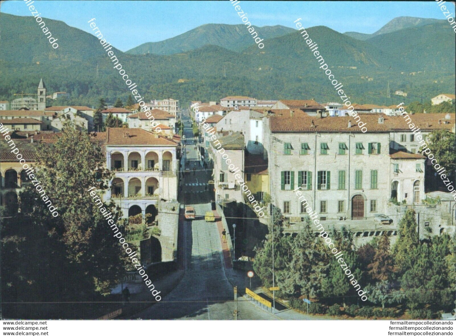 Bo539 Cartolina Pontremoli Particolare Panoramico Provincia Di Livorno - Livorno
