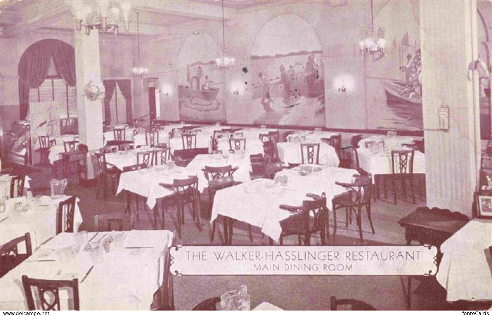 73972916 Baltimore_Maryland_USA The Walker Hasslinger Restaurant Main Dining Roo - Other & Unclassified