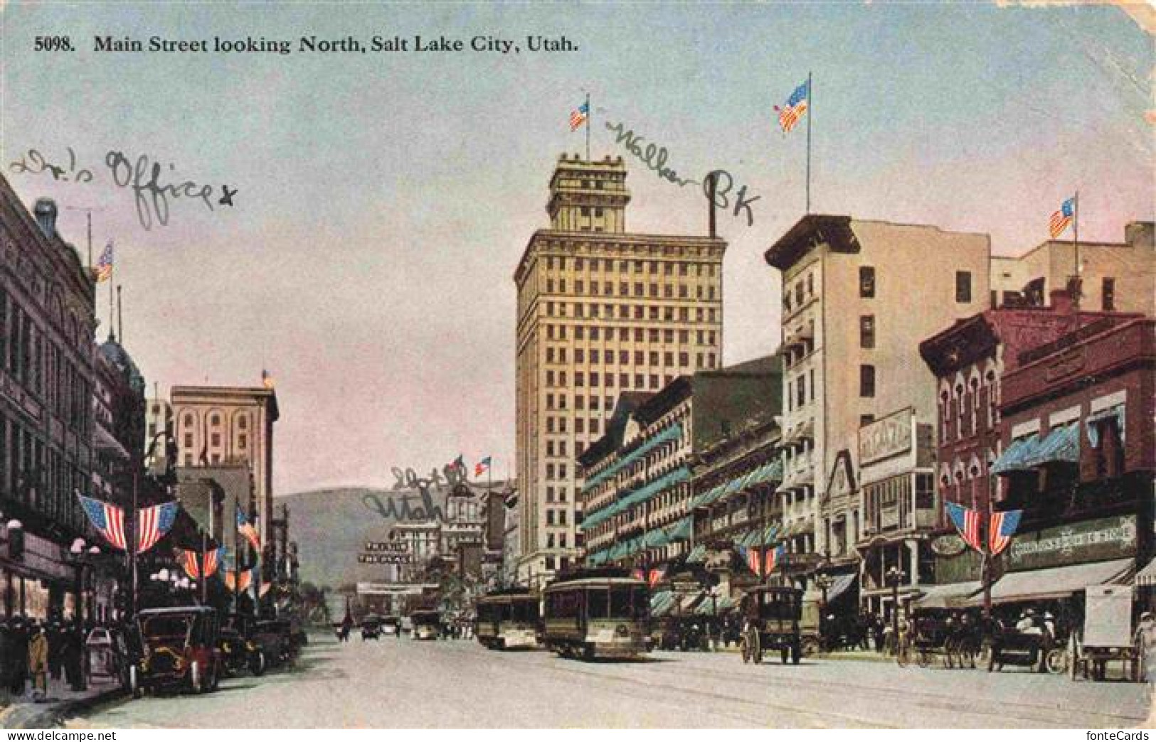 73972909 Salt_Lake_City_Utah_USA Main Street Looking North - Sonstige & Ohne Zuordnung