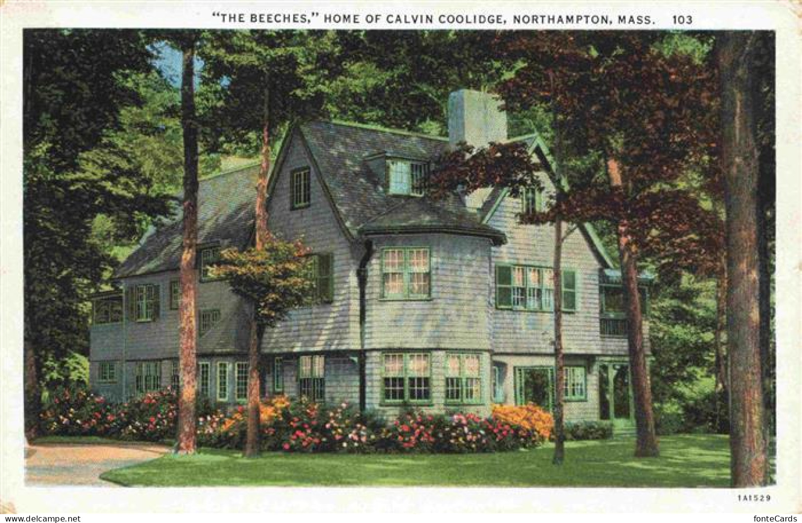 73972906 Northampton_Massachusetts The Beeches Home Of Calvin Coolidge - Andere & Zonder Classificatie