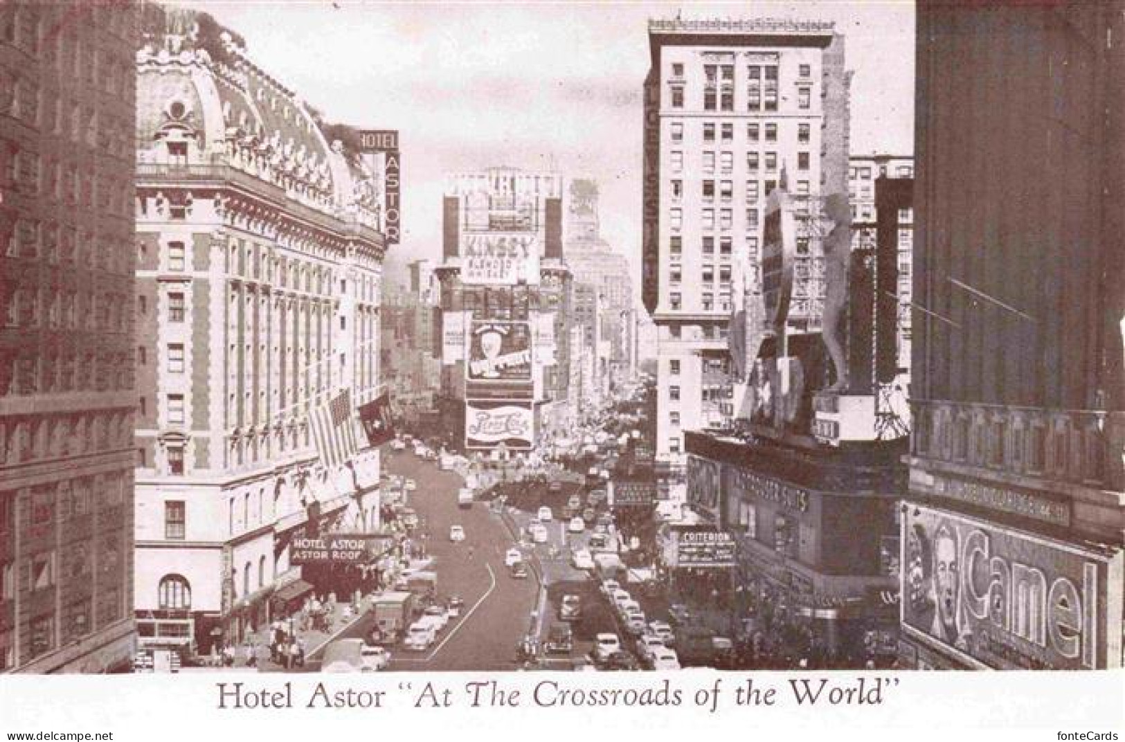 73972897 NEW_YORK_City_USA Hotel Astor At The Crossroads Of The World - Other & Unclassified