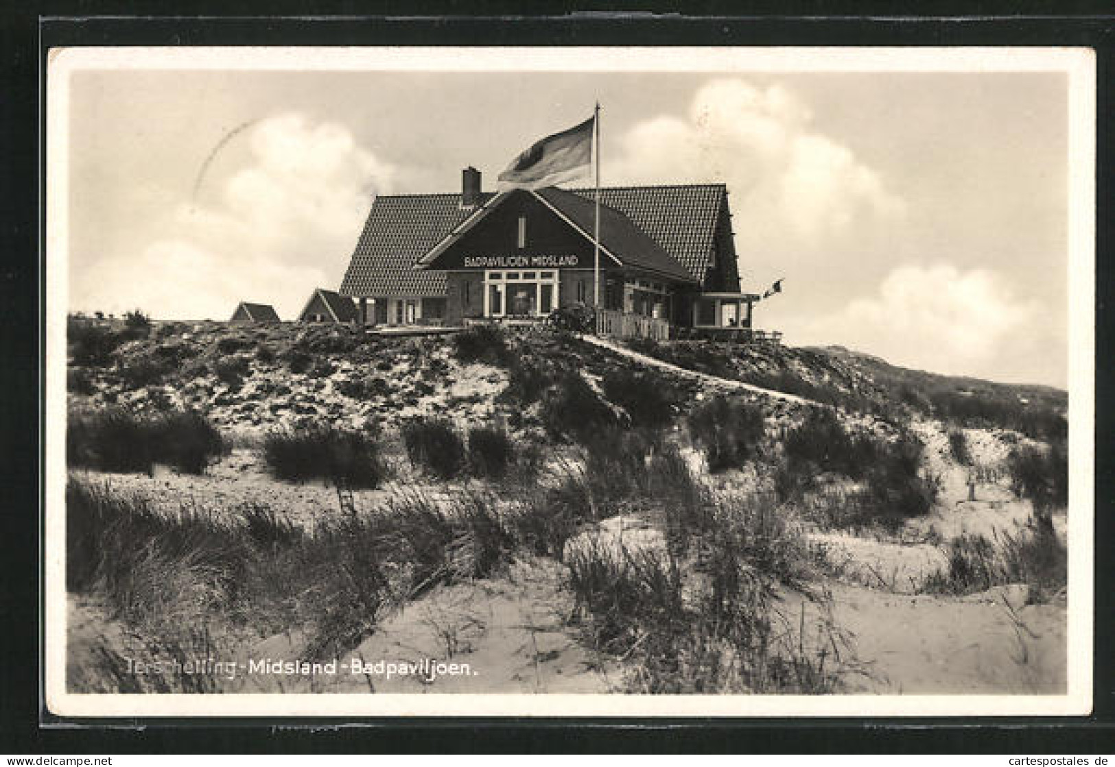 AK Terschelling, Badpaviljoen Midsland  - Autres & Non Classés