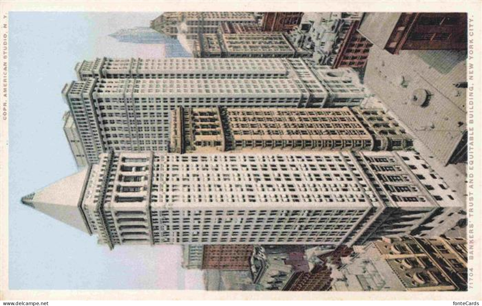 73972874 NEW_YORK_City_USA Bankers Trust And Equitable Building - Andere & Zonder Classificatie