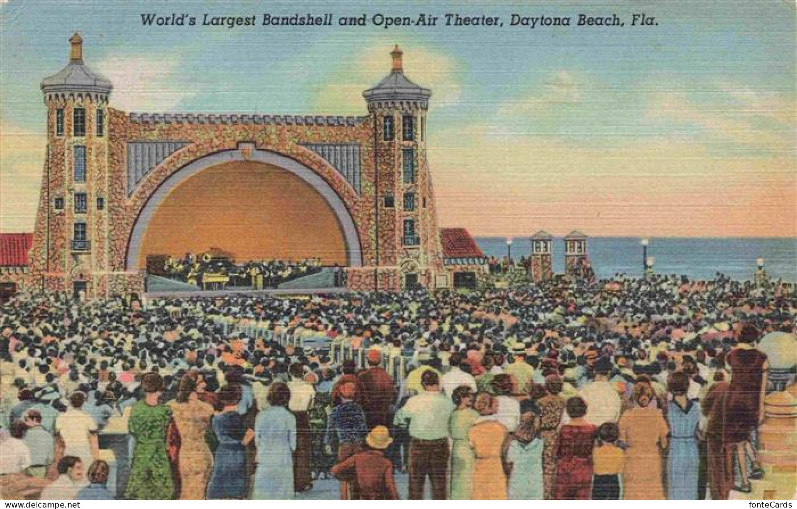 73972870 Daytona_Beach_Florida_USA World's Largest Bandshell And Open-Air Theate - Other & Unclassified