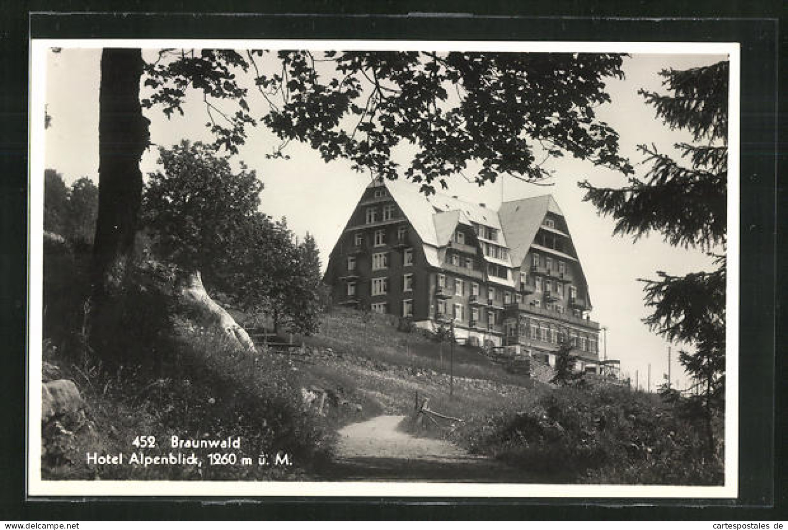 AK Braunwald, Hotel Alpenblick  - Braunwald