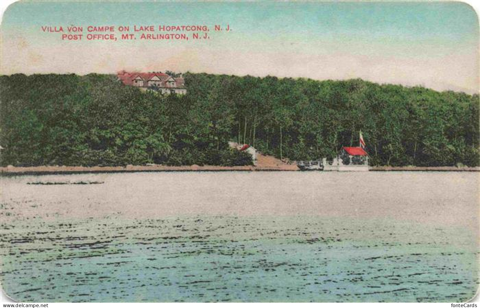 73972855 Hopatcong_New_Jersey_USA Villa Von Campe On Lake Hopatcong - Autres & Non Classés