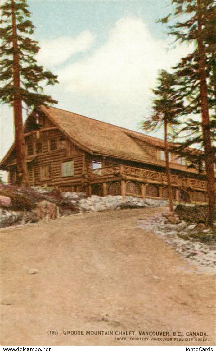 73948762 Vancouver_BC_Canada Grouse Mountain Chalet - Zonder Classificatie