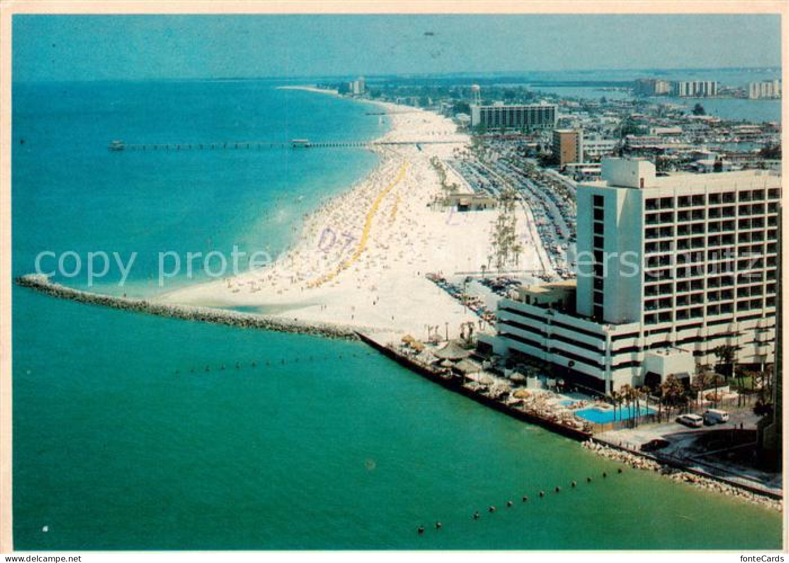 73848966 Clearwater_Beach_Florida_USA Fliegeraufnahme - Altri & Non Classificati