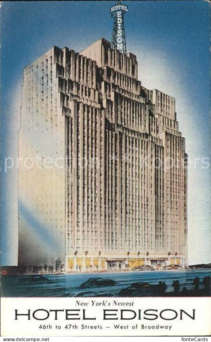 72253238 New_York_City Hotel Edison - Other & Unclassified