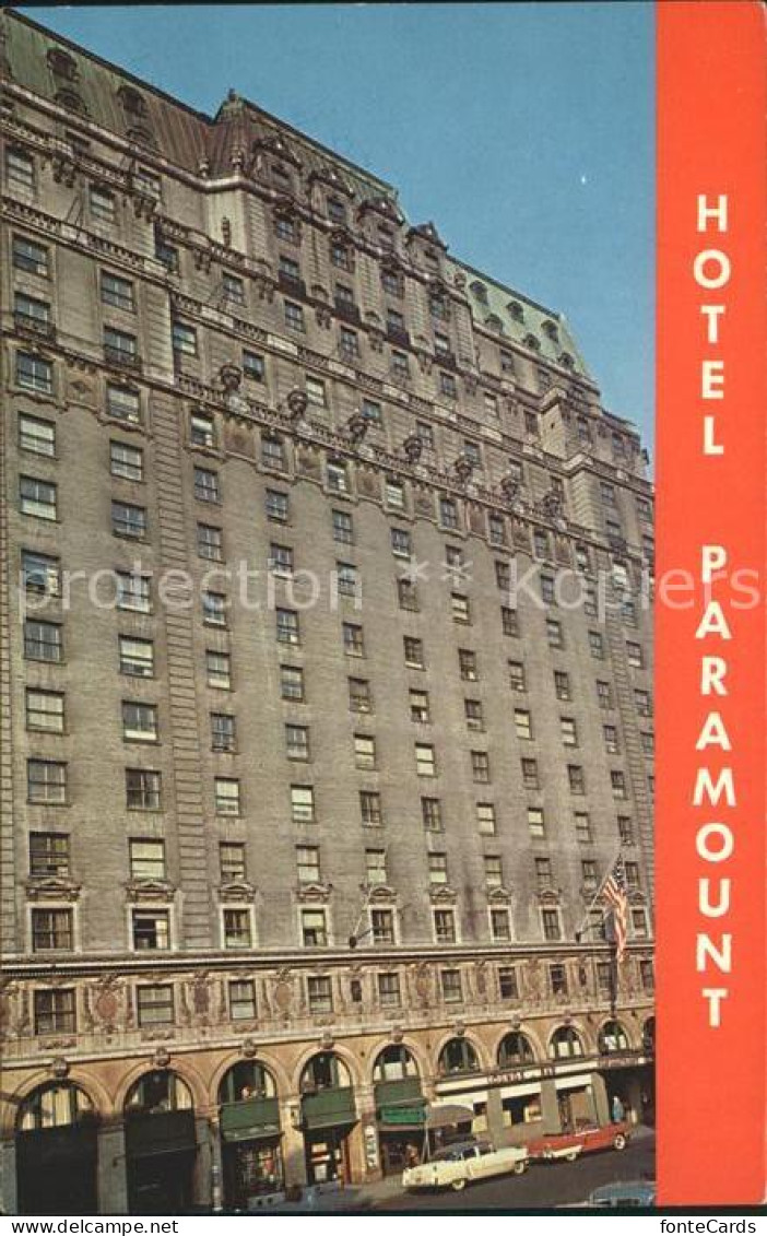 72253113 New_York_City Hotel Paramount - Autres & Non Classés