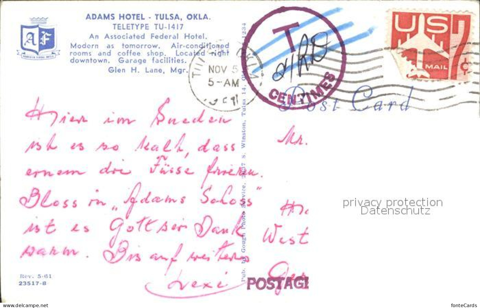 72253004 Tulsa Adams Hotel - Sonstige & Ohne Zuordnung