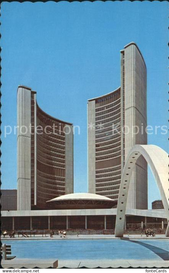 72252991 Toronto Canada City Hall With Reflection Pool  - Zonder Classificatie