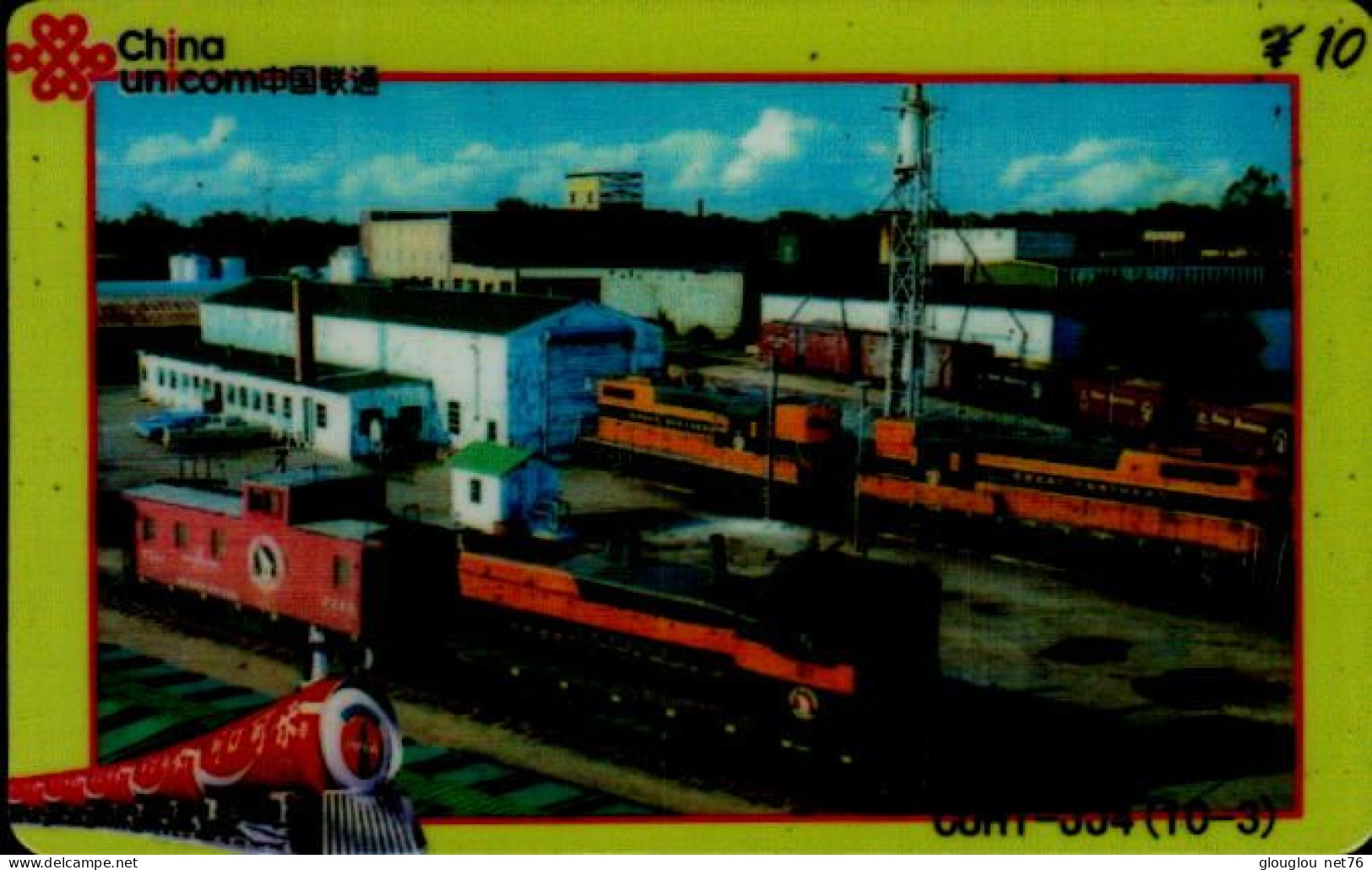 TELECARTE ETRANGERE AVEC  TRAINS - Eisenbahnen