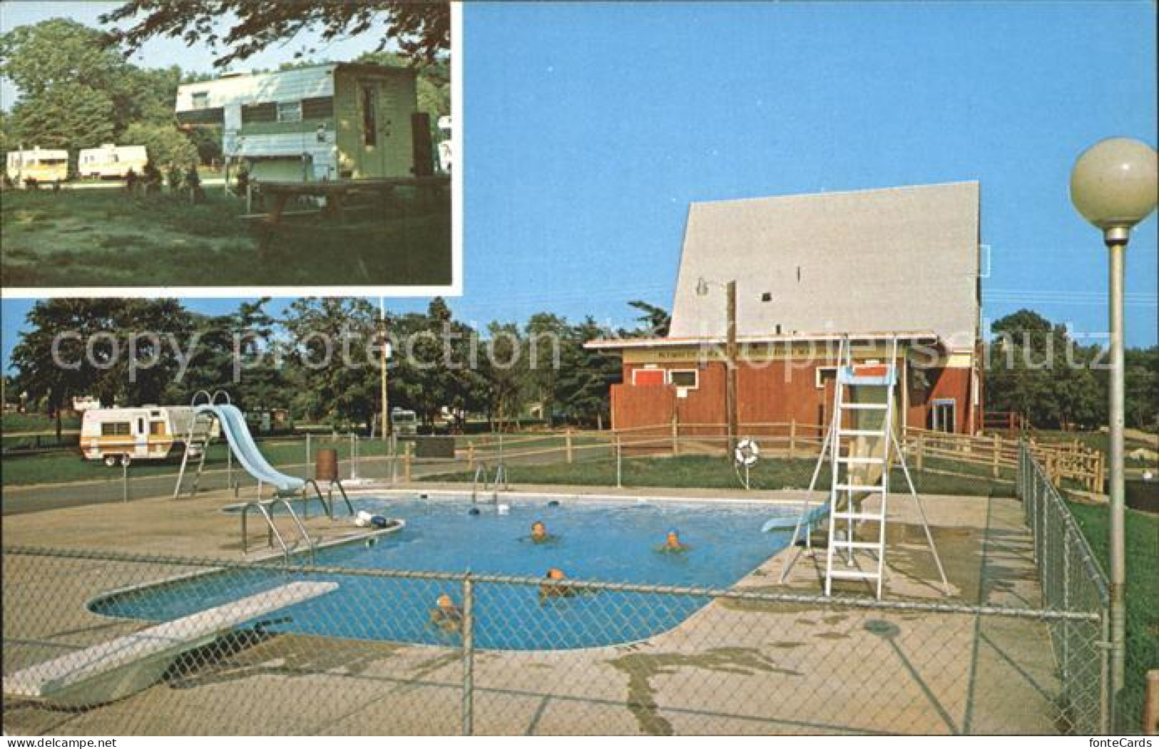 72250059 Middleboro Plymouth Rock Kampground Swimming Pool - Altri & Non Classificati