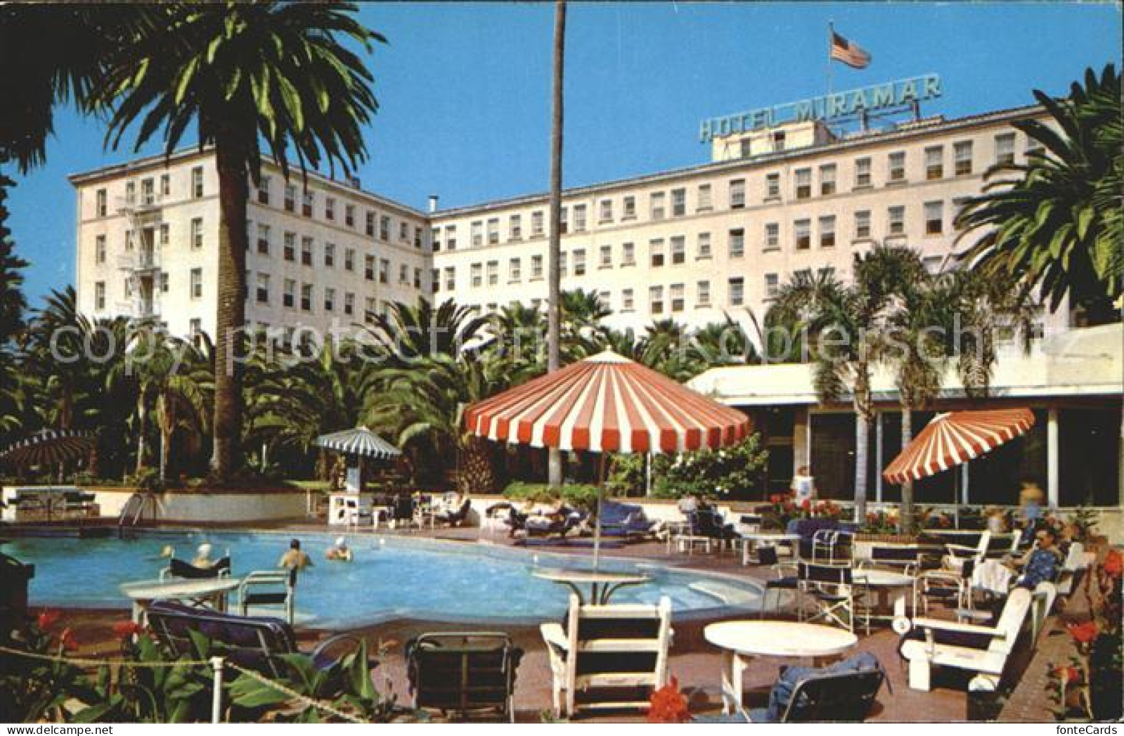 72250058 Santa_Monica Hotel Miramar Swimming Pool - Autres & Non Classés