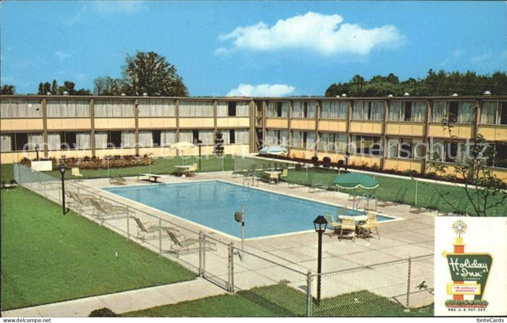 72250056 Tonawanda Holiday Inn Motel Swimming Pool - Autres & Non Classés