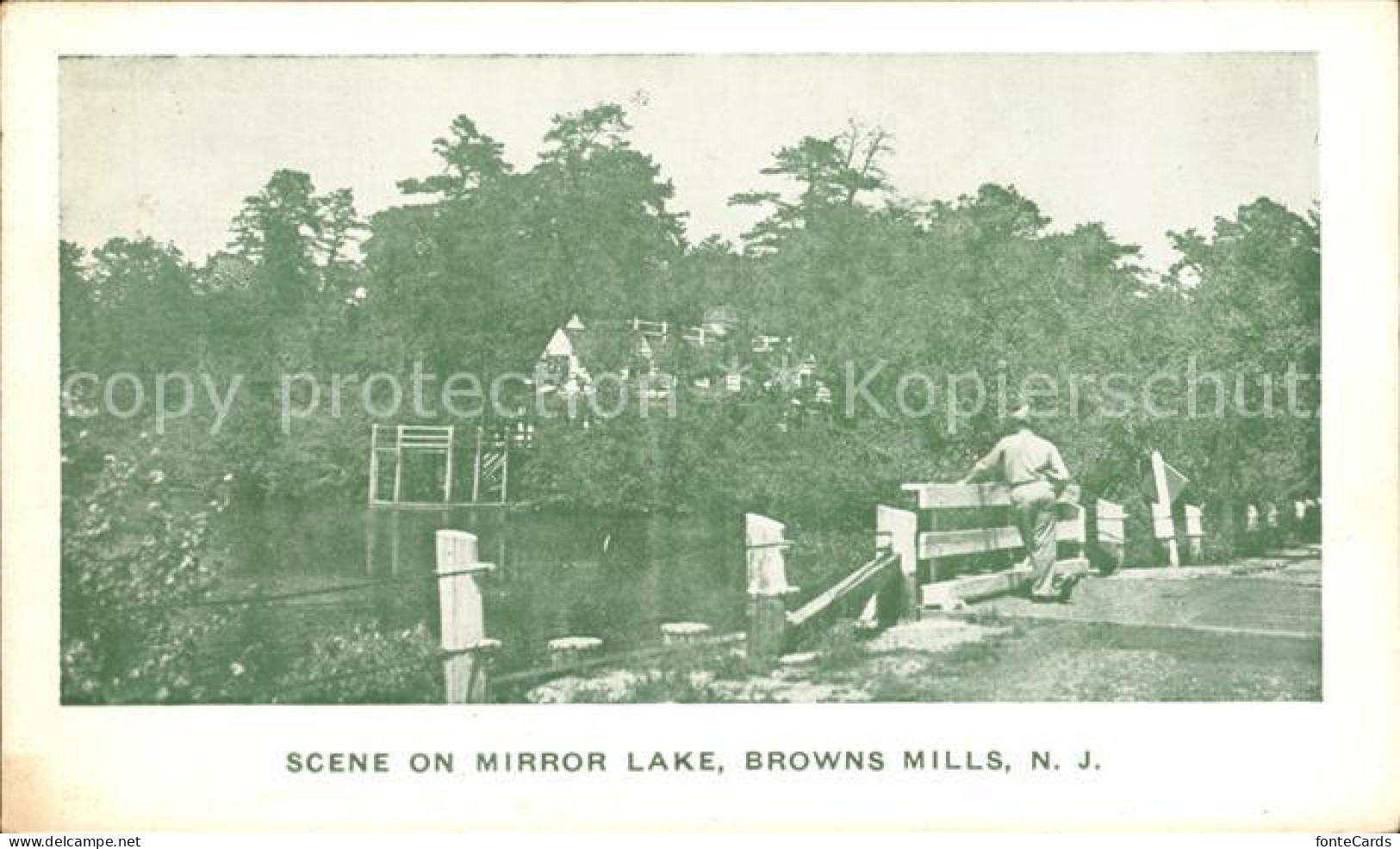 72246501 Browns_Mills Mirror Lake Soldat - Other & Unclassified