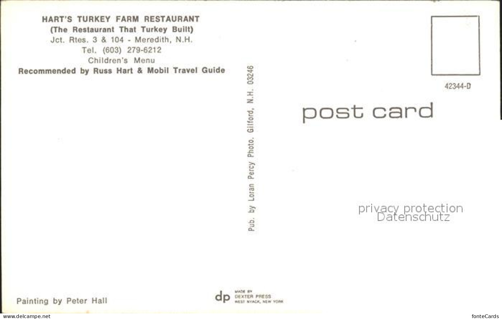 72246400 Meredith_New_Hampshire Harts Turkey Farm Restaurant - Other & Unclassified