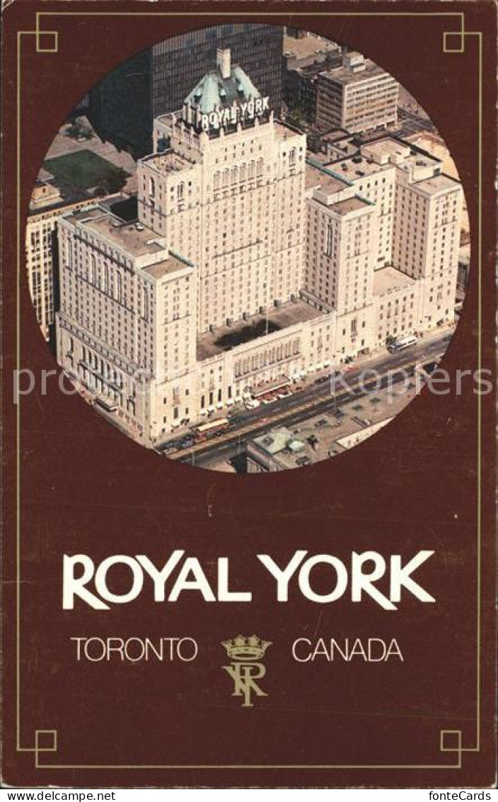 72246388 Toronto Canada Royal York Hotel  - Ohne Zuordnung