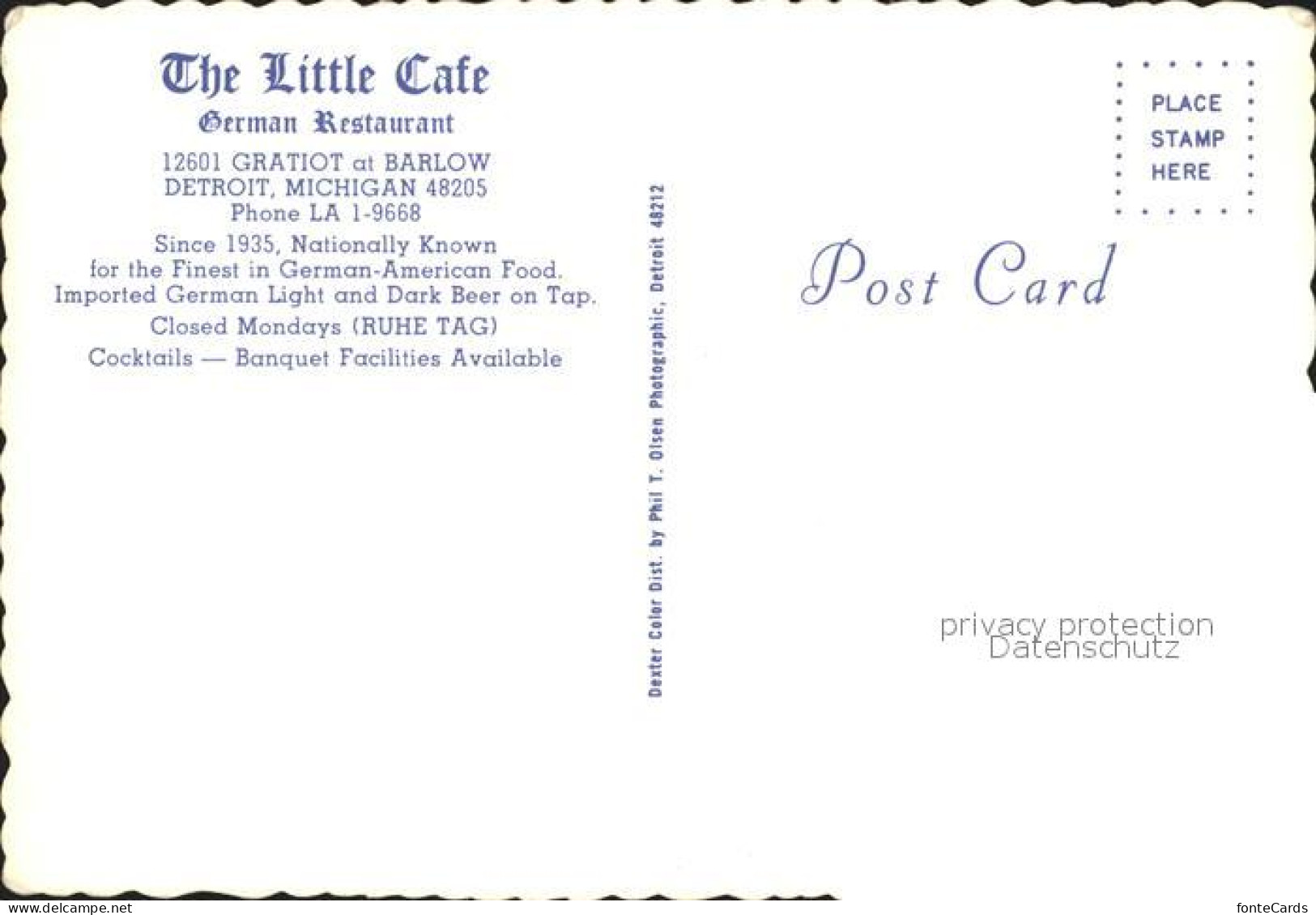 72244873 Detroit_Michigan Restaurant The Little Cafe - Other & Unclassified