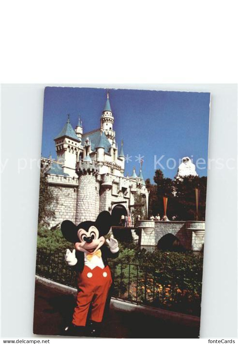 72242861 Disneyland_California Mickey Mouse Sleeping Beauty Castle  - Autres & Non Classés