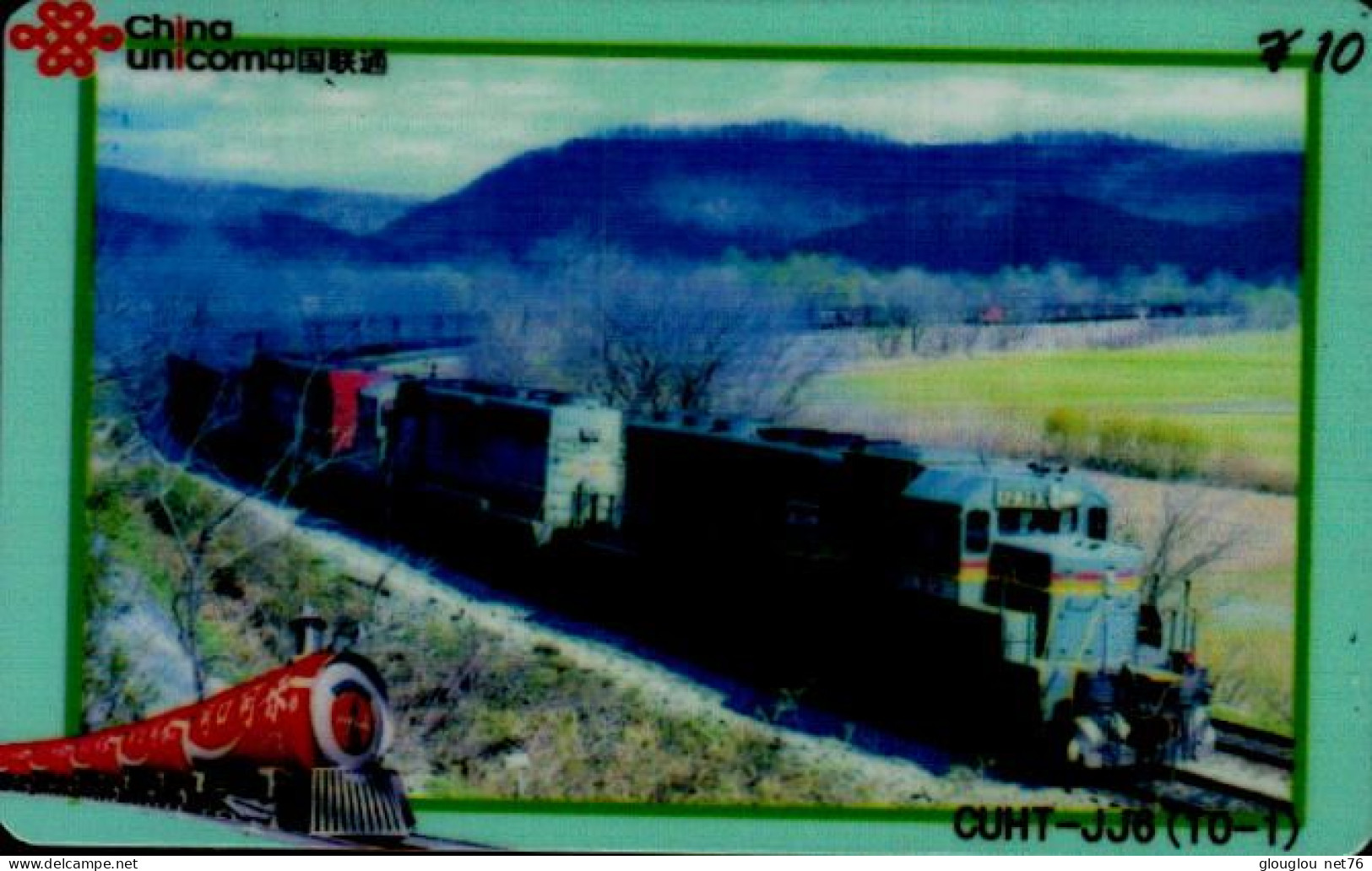 TELECARTE ETRANGERE AVEC  TRAIN - Eisenbahnen