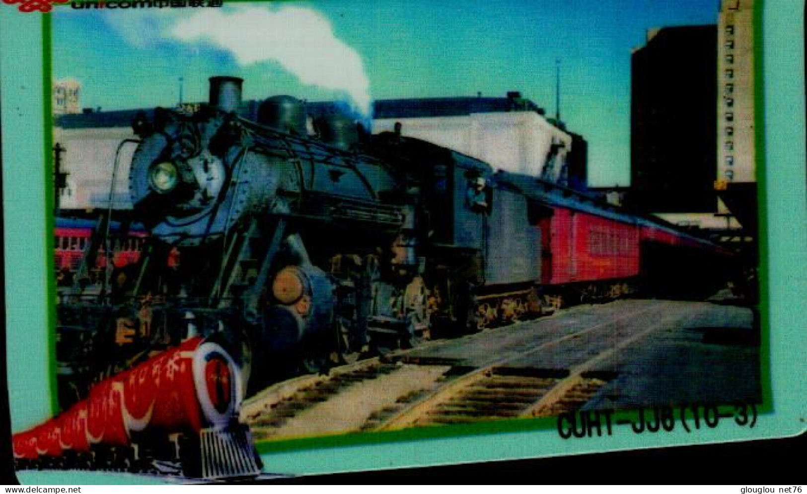 TELECARTE ETRANGERE AVEC  TRAIN - Eisenbahnen